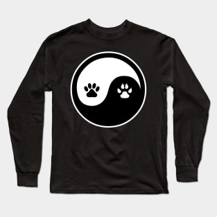 Cats & Dogs - Ying & Yang Long Sleeve T-Shirt